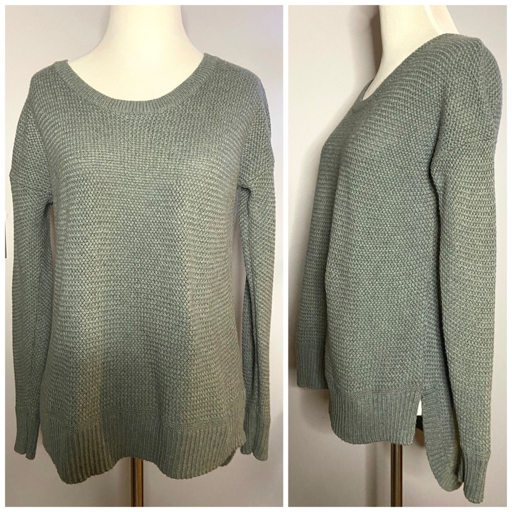 NWOT Madewell Waffle Knit Sweater, Size Small